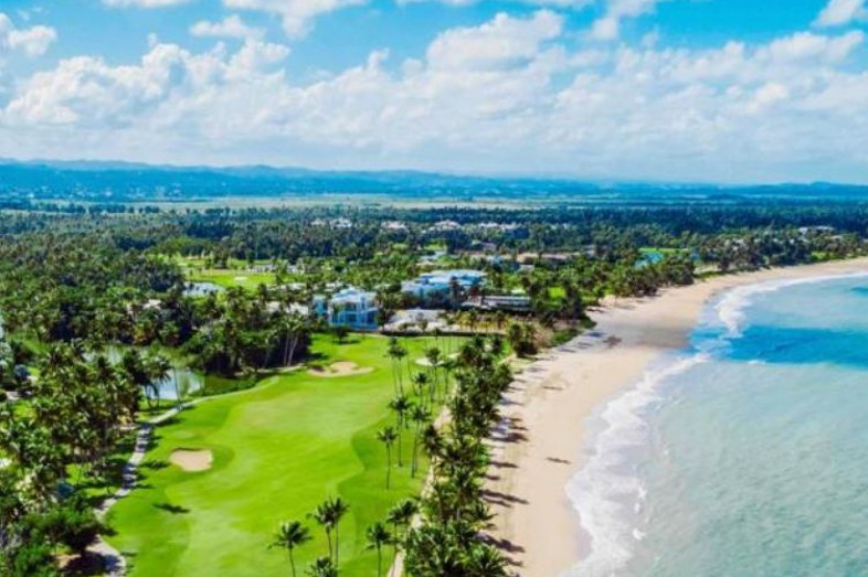 Golfplatz am Meer