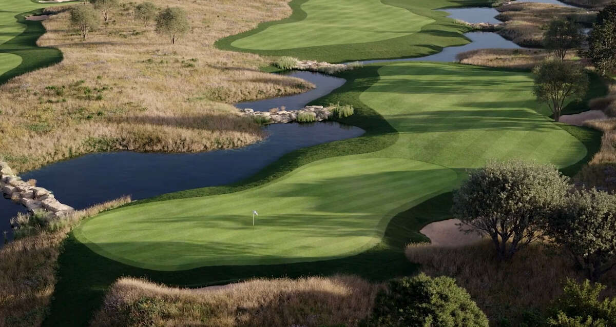 Golfplatzansicht
