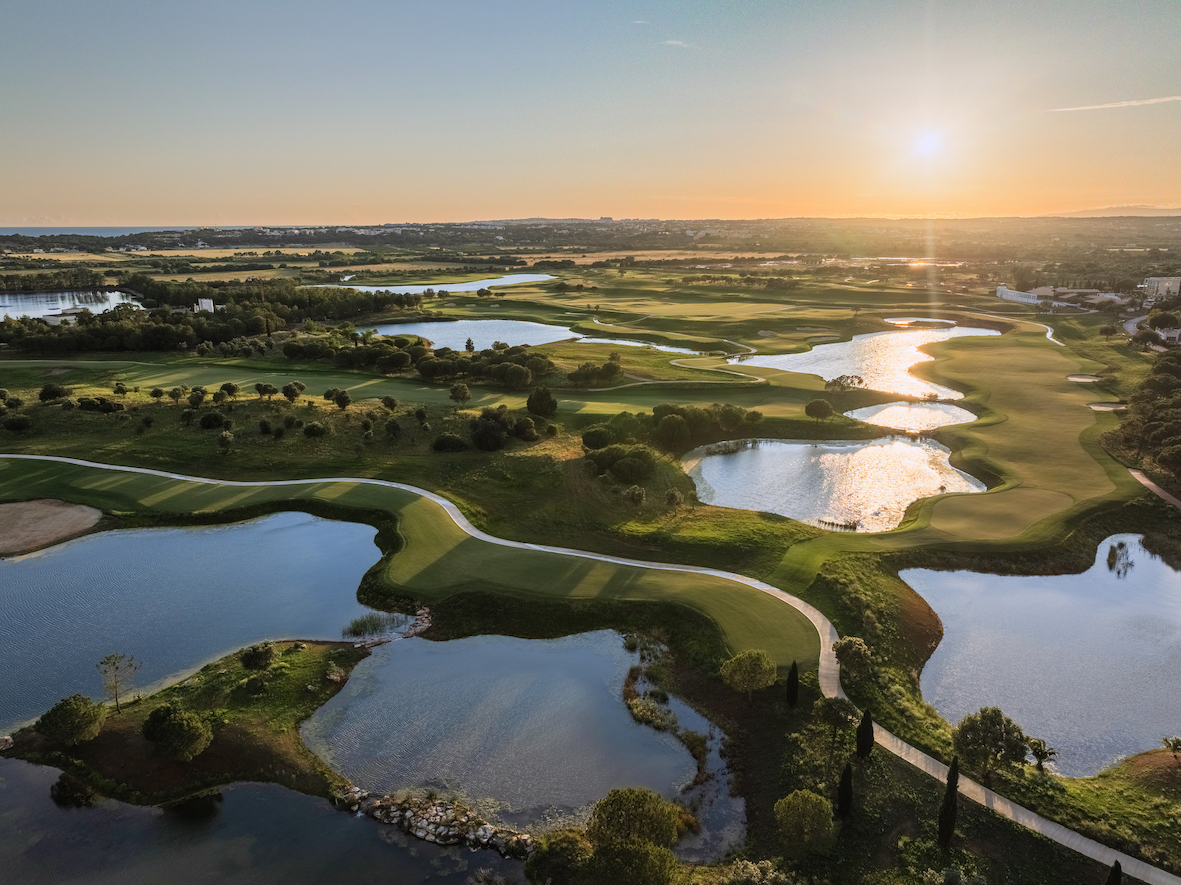 Golfplatzansicht