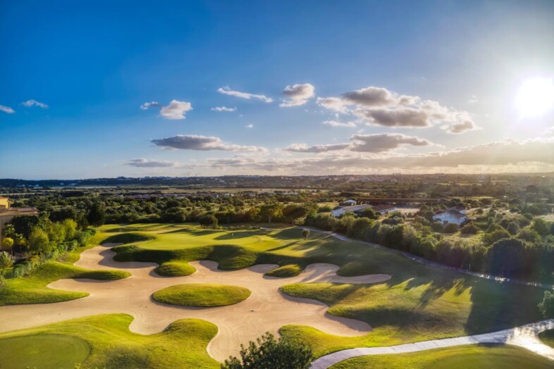 Golfplatzansicht