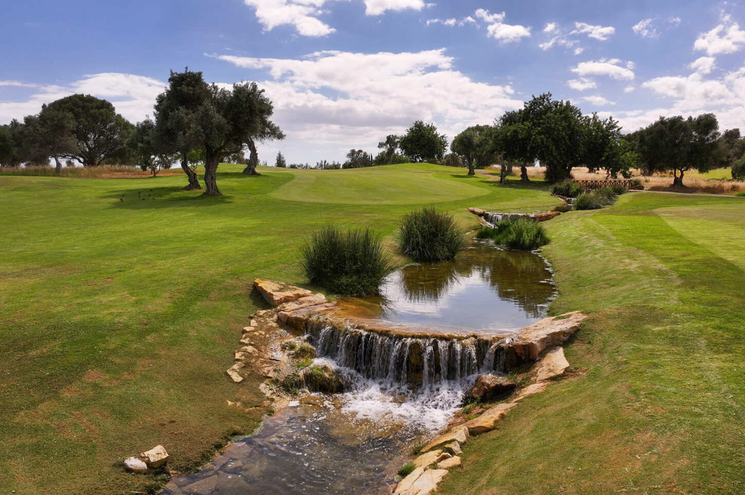 Golfplatzansicht Golfplatzansicht