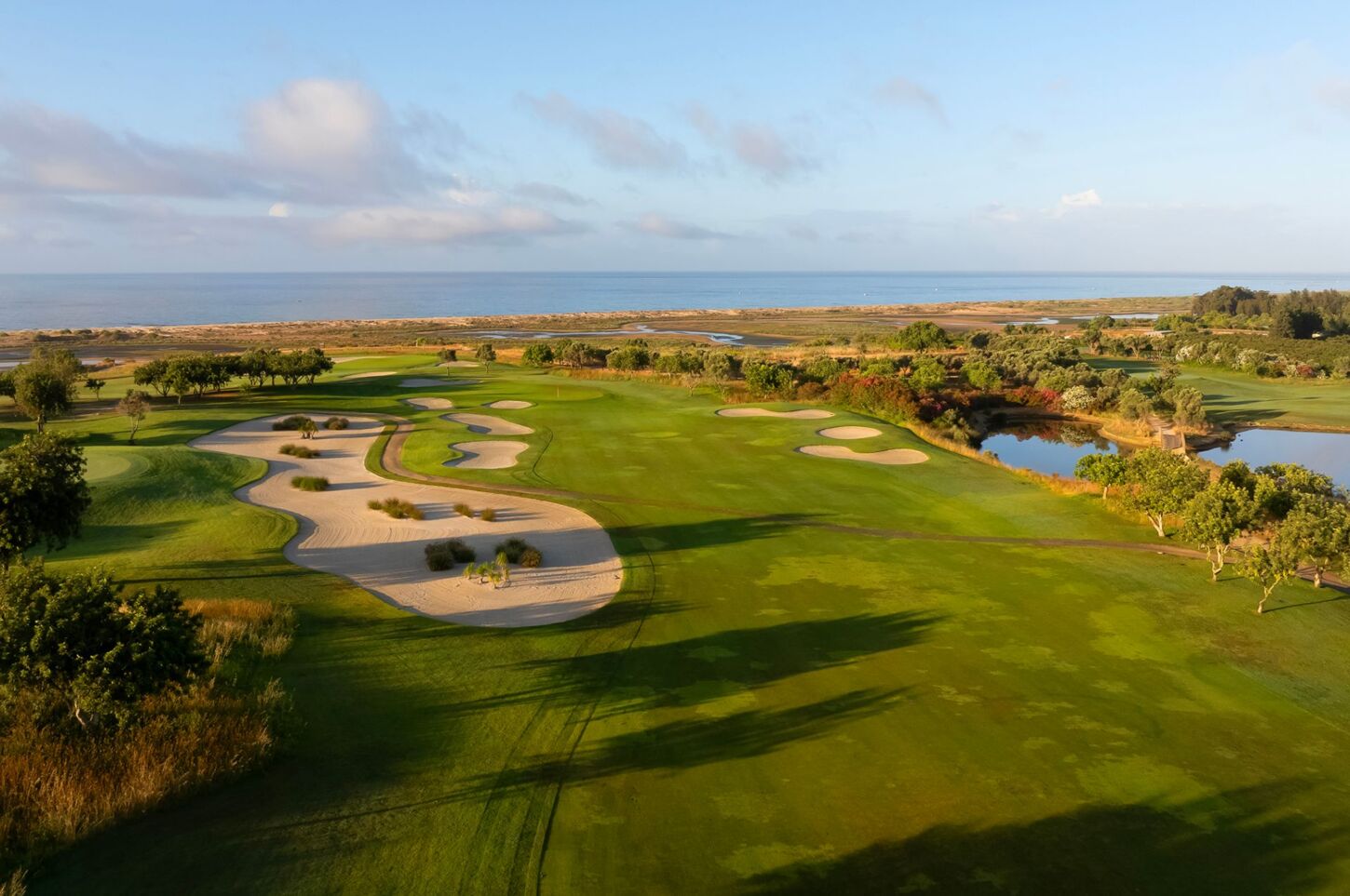 Golfplatzansicht