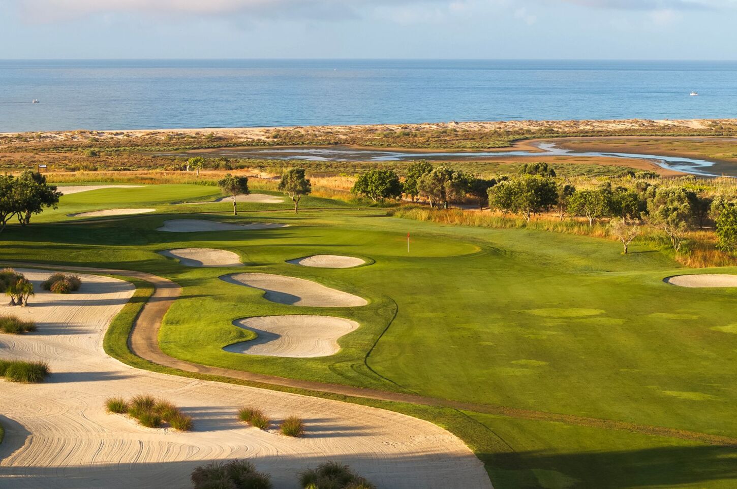 Golfplatzansicht