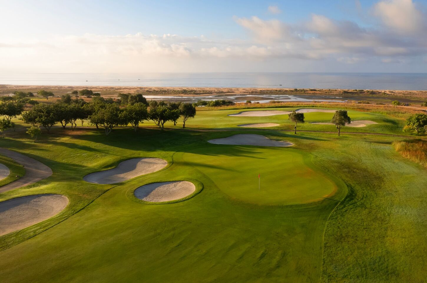 Golfplatzansicht