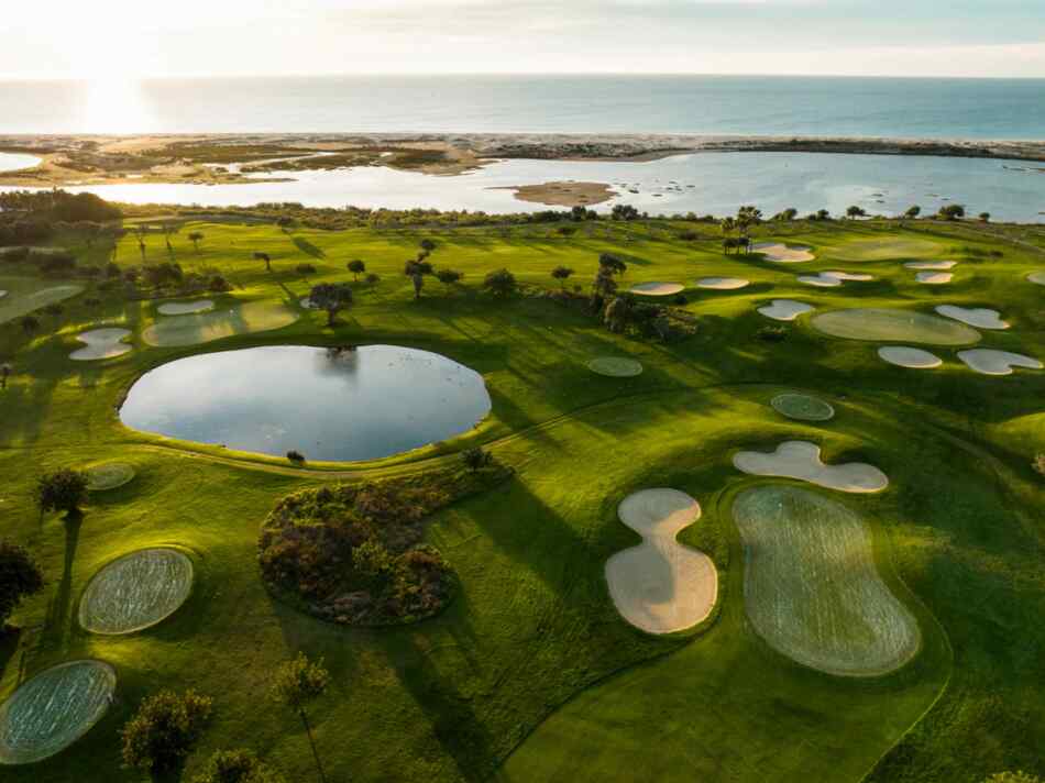 Golfplatzansicht