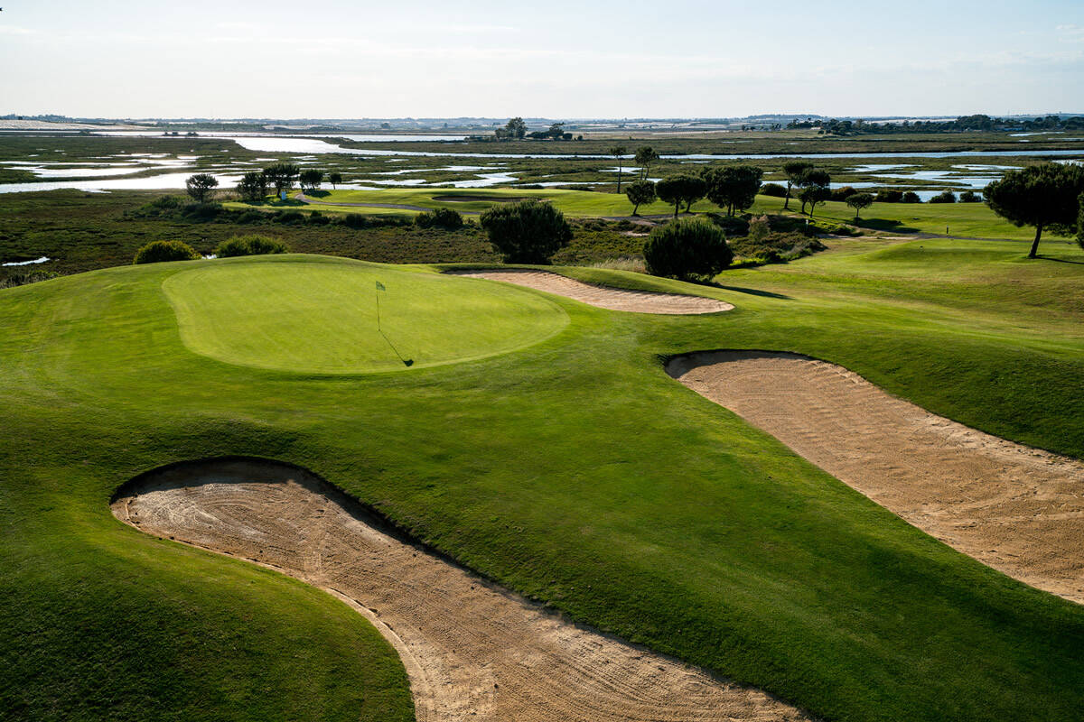 Golfplatzansicht