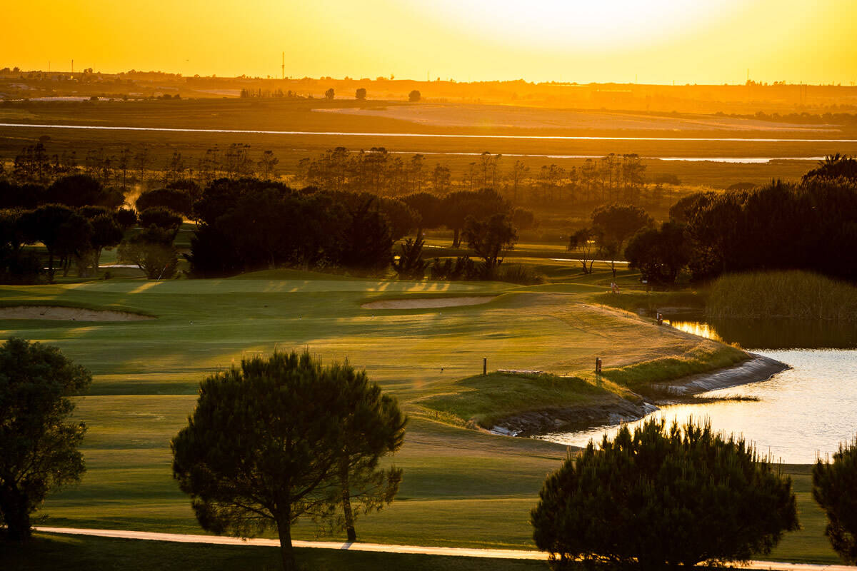 Golfplatzansicht
