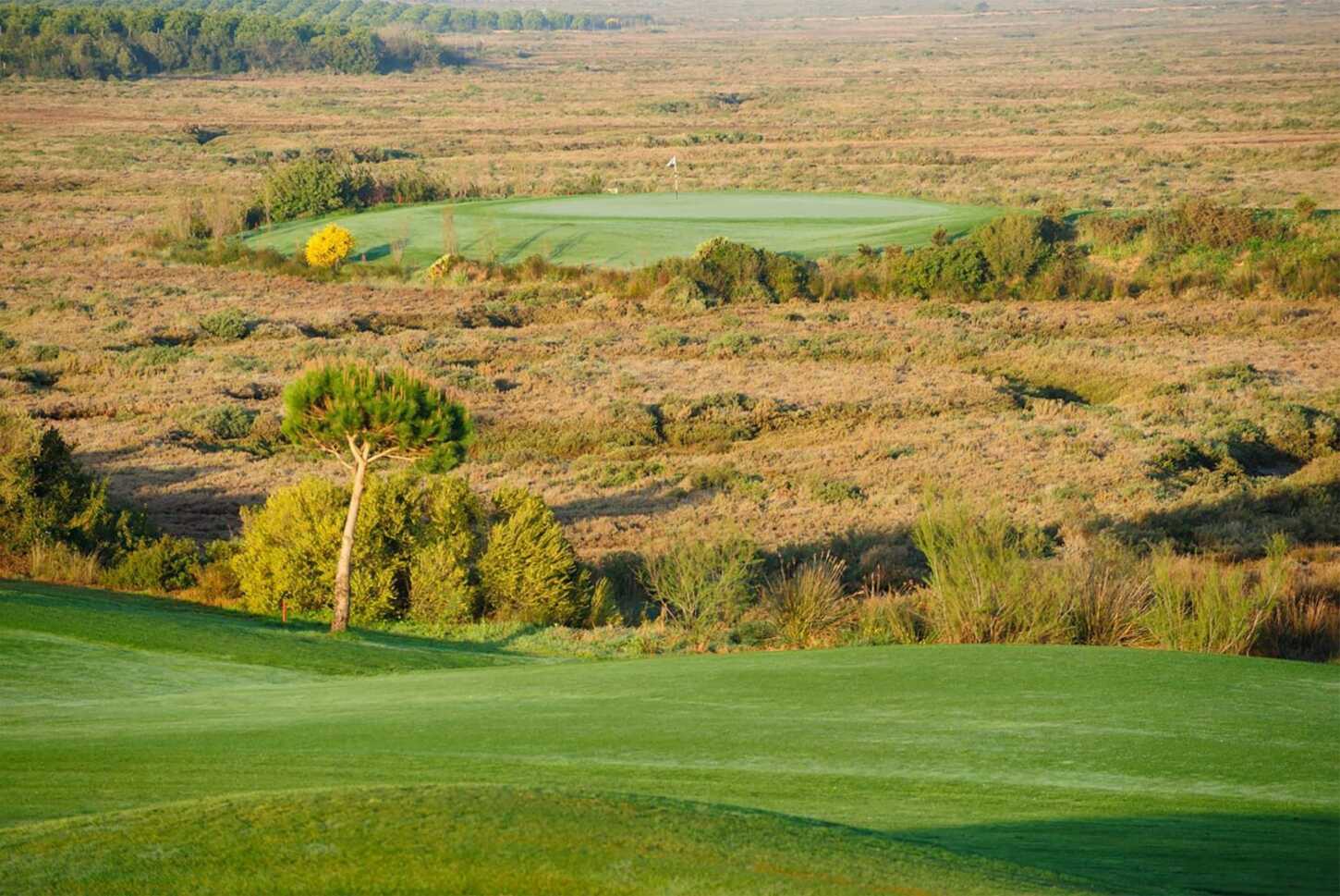 Golfplatzansicht