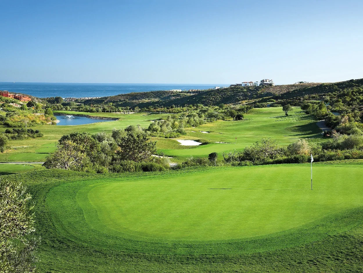 Golfplatzansicht