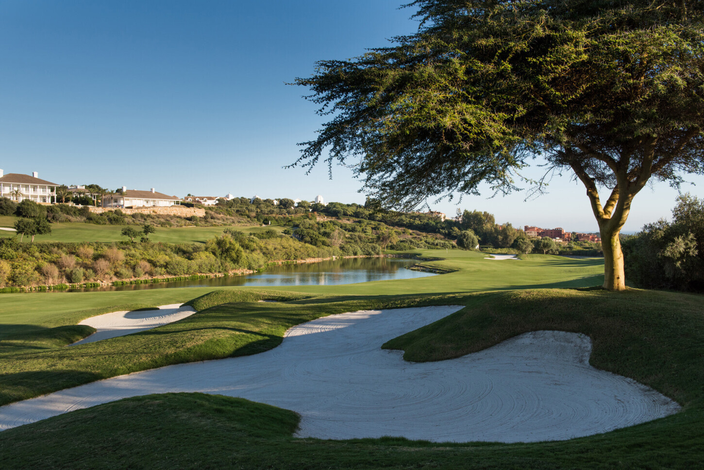 Golfplatzansicht