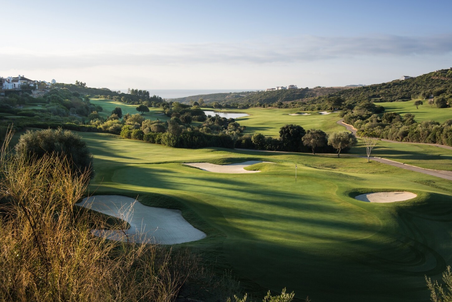 Golfplatzansicht