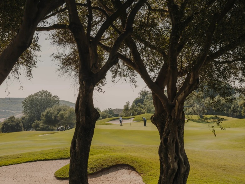 Golfplatzansicht
