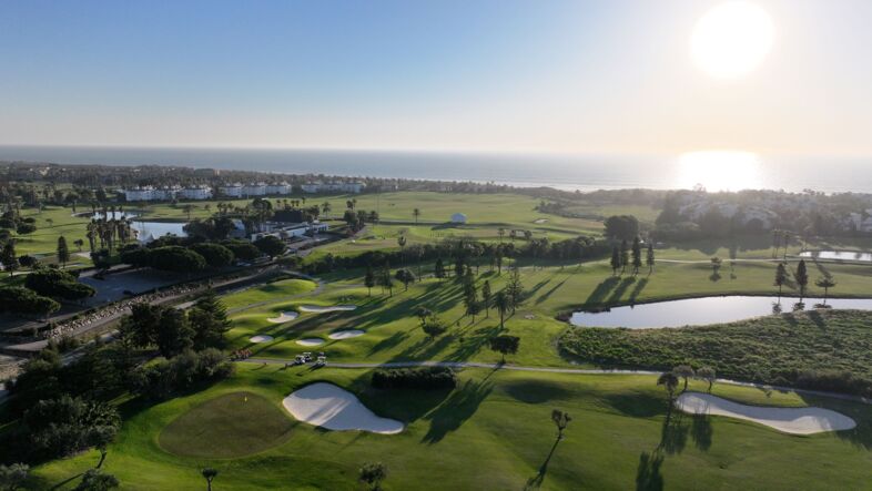 Golfplatzansicht