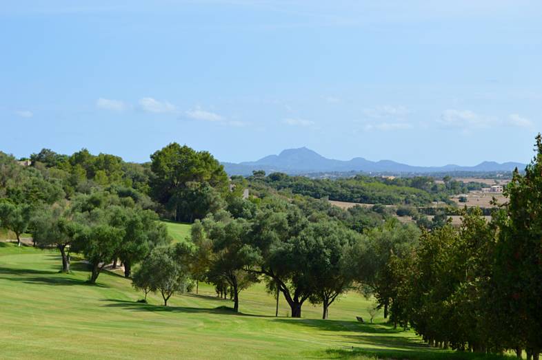 Golfplatz Ansicht