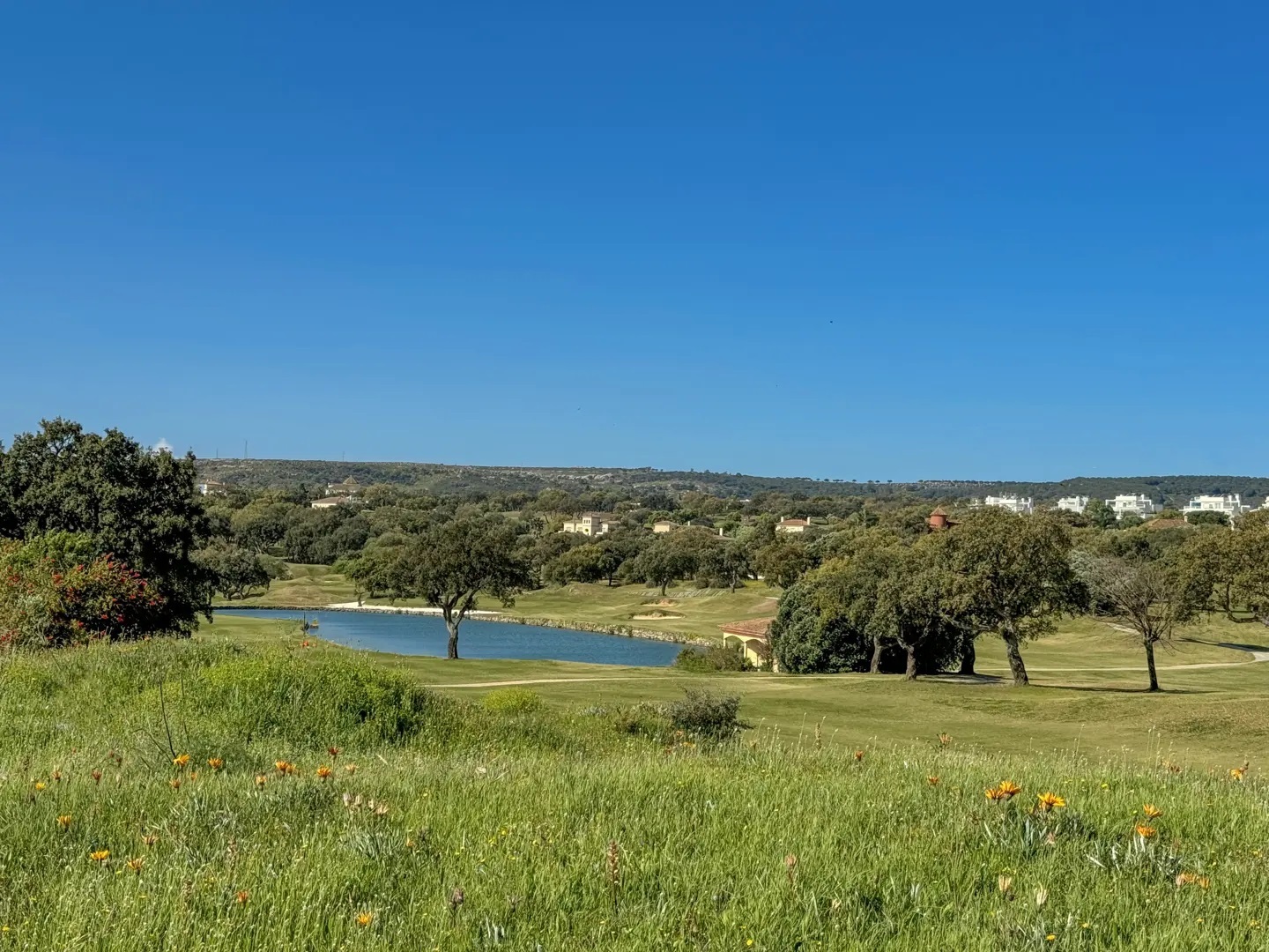 Golfplatzansicht