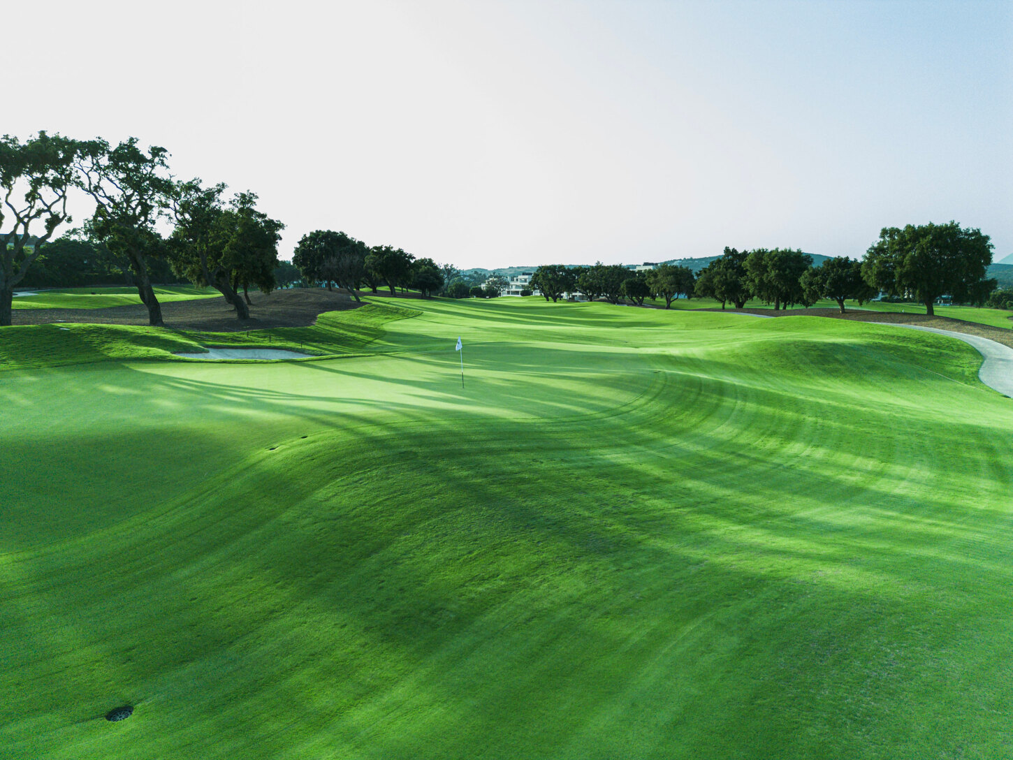 Golfplatzansicht
