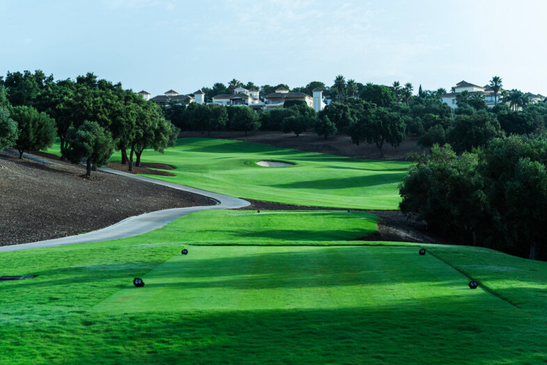 Golfplatzansicht