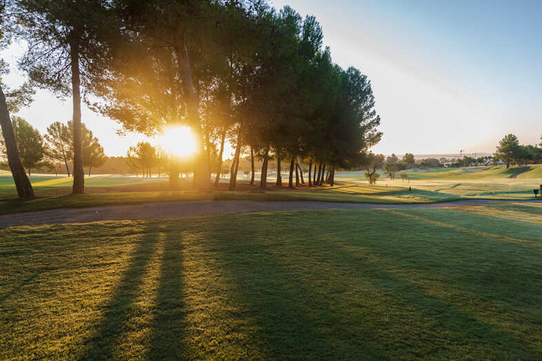 Golfplatzansicht