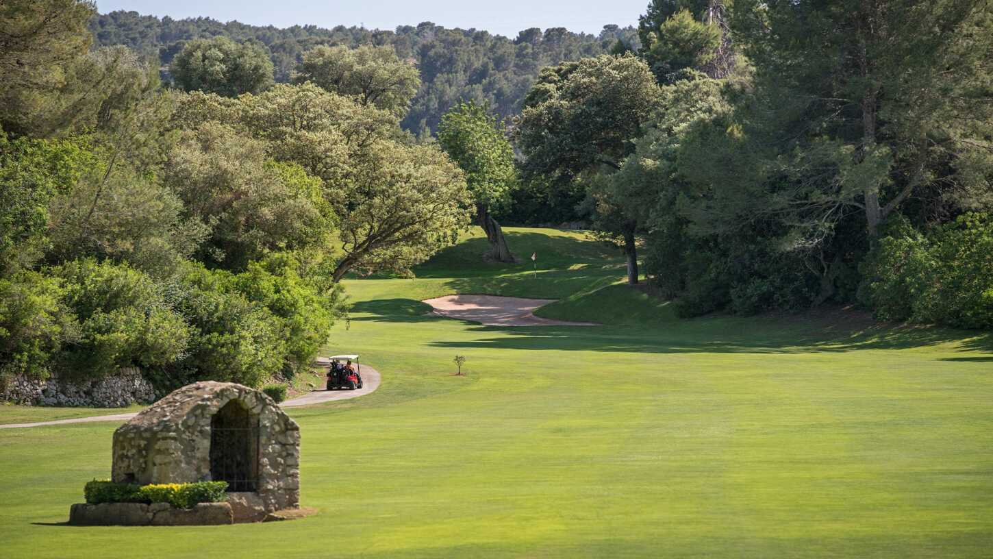 Golfplatz Ansicht