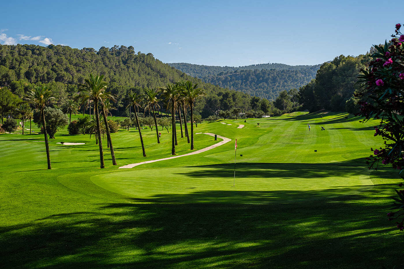 Golfplatz Ansicht