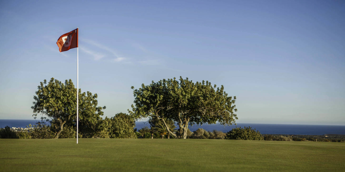 Golfplatz Ansicht