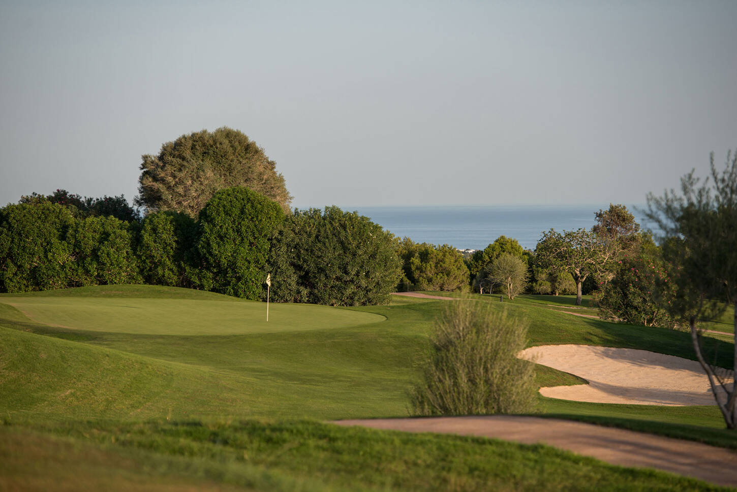 Golfplatz Ansicht