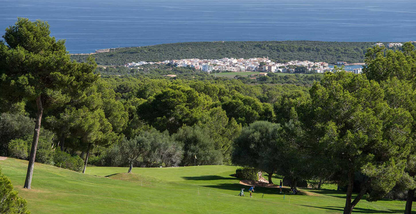 Golfplatz Ansicht