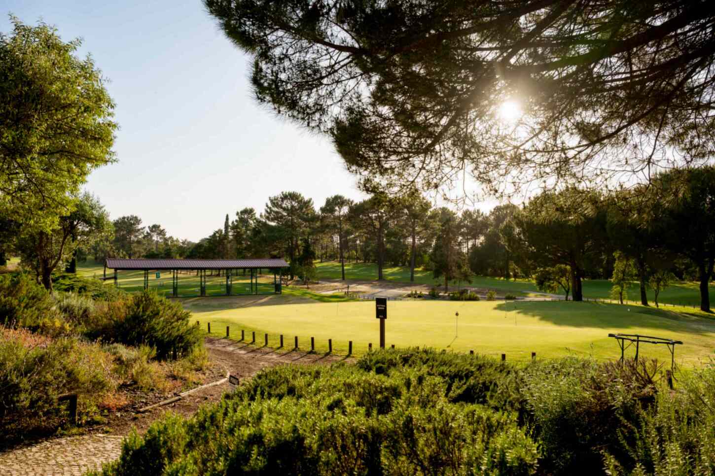 Golfplatzansicht
