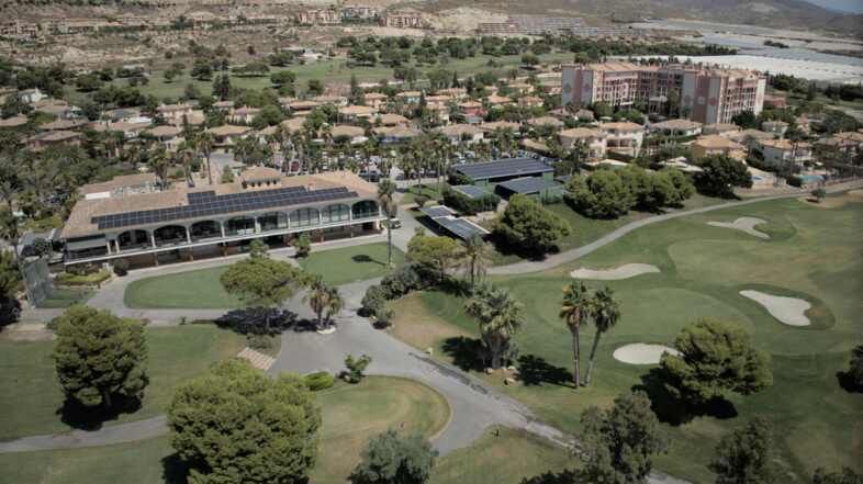 Luftaufnahme Resort