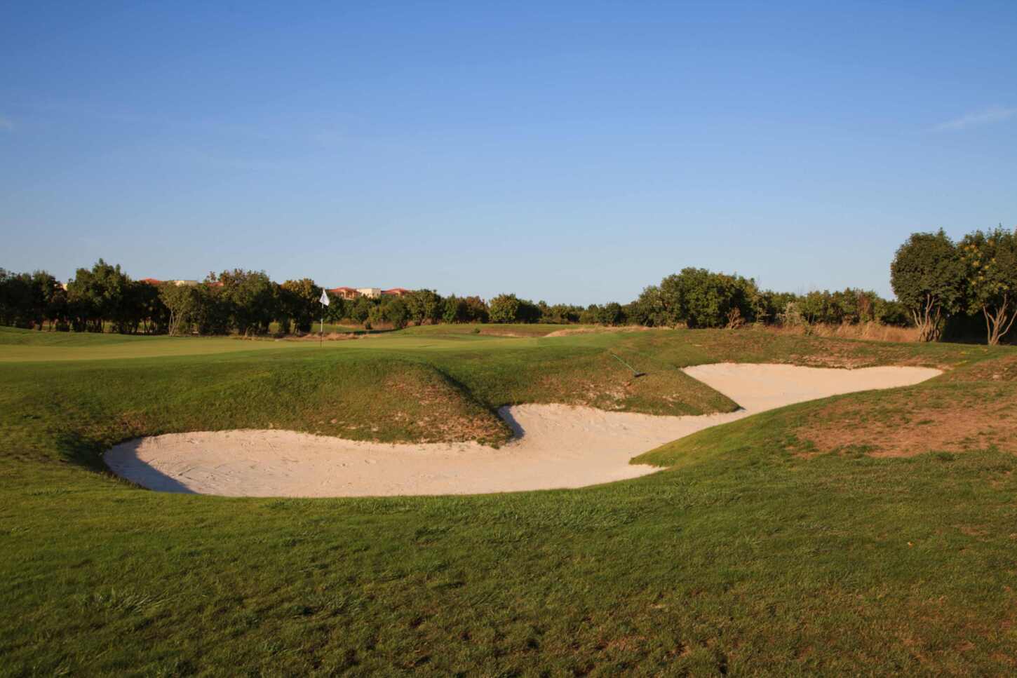 Golfplatzansicht