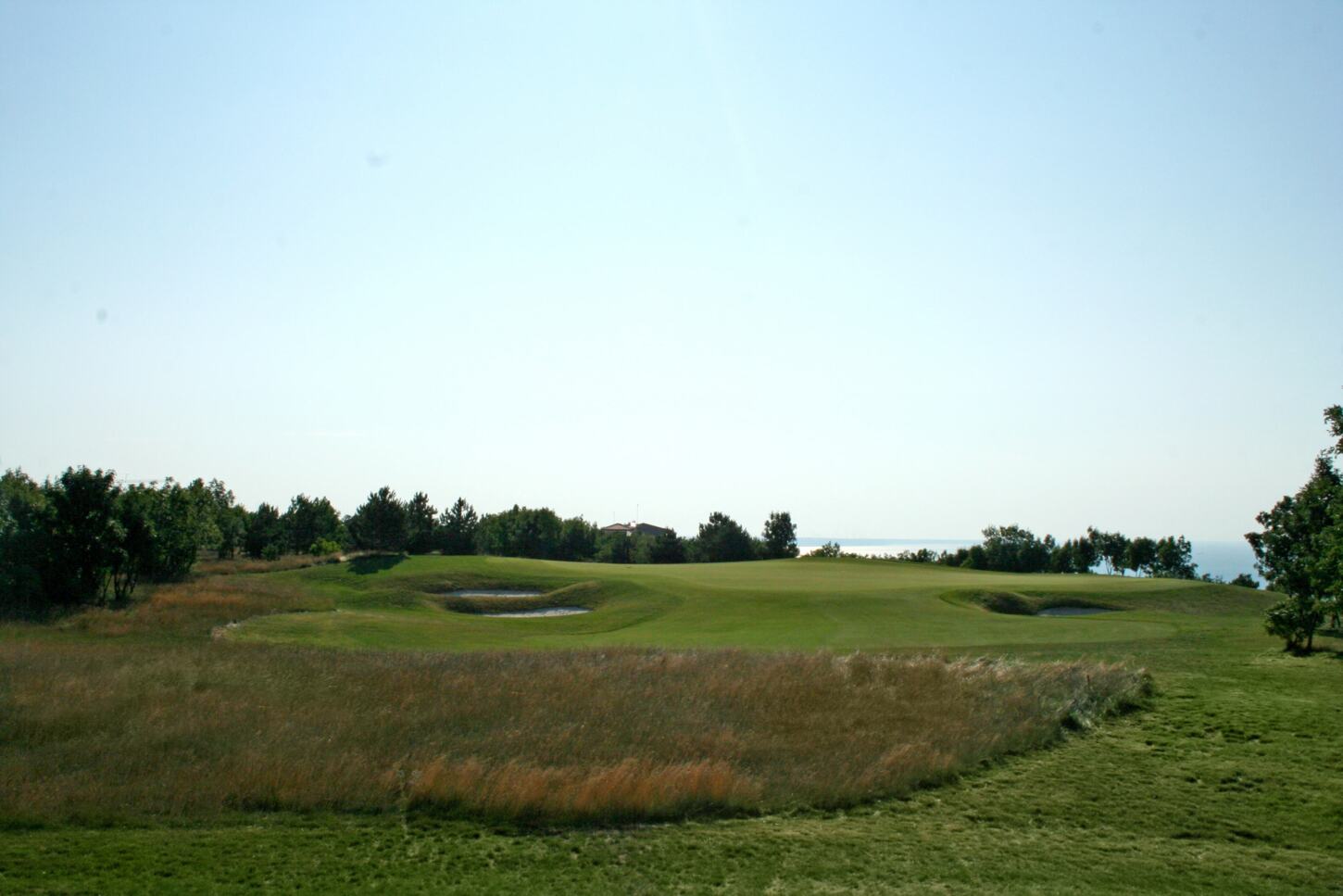 Golfplatzansicht