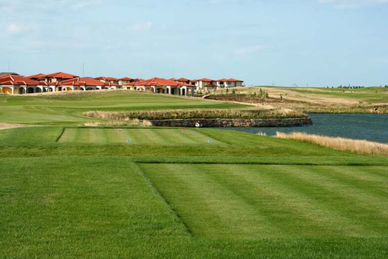 Golfplatzansicht