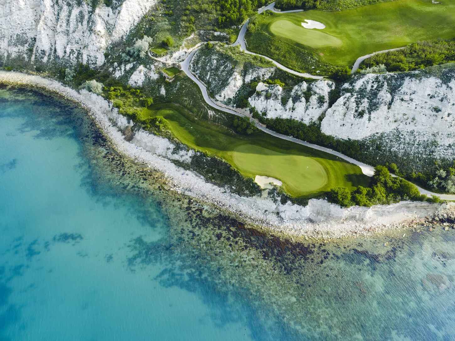 Golfplatzansicht