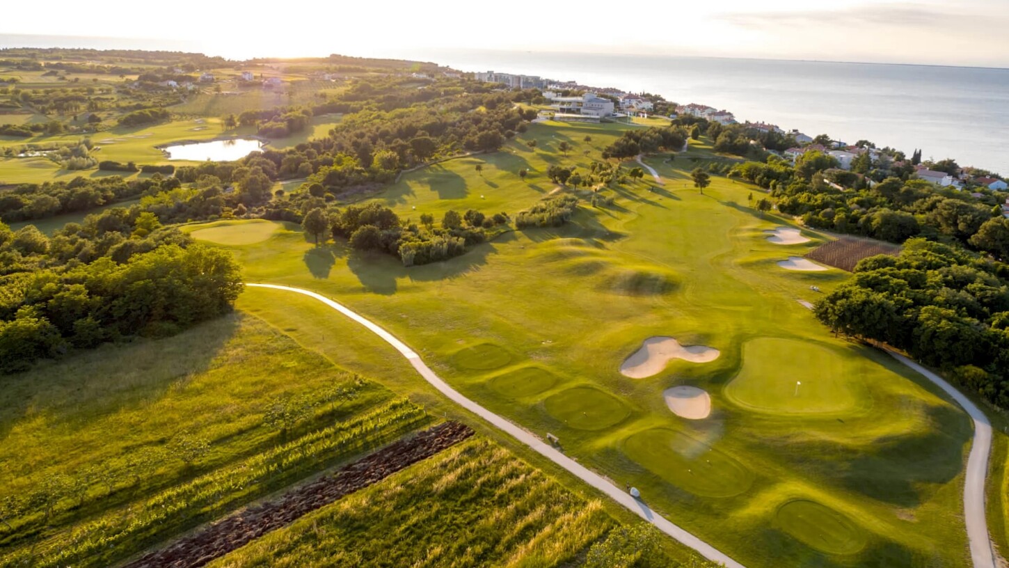 Golfplatzansicht