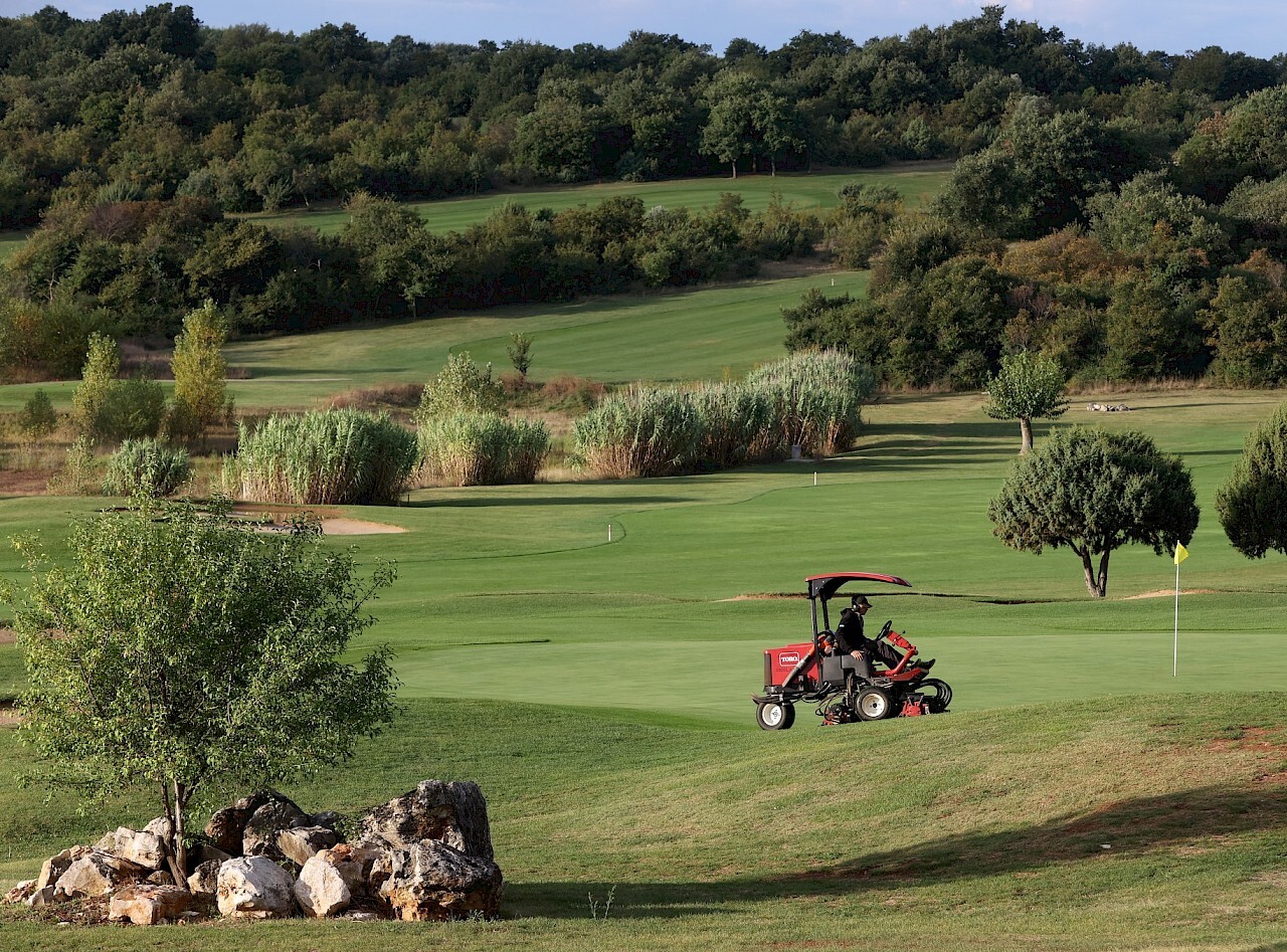 Golfplatzansicht