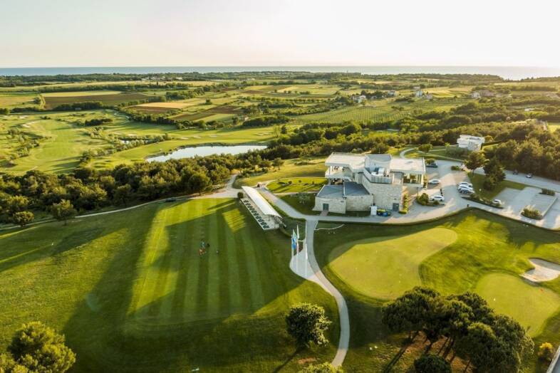Golfplatzansicht