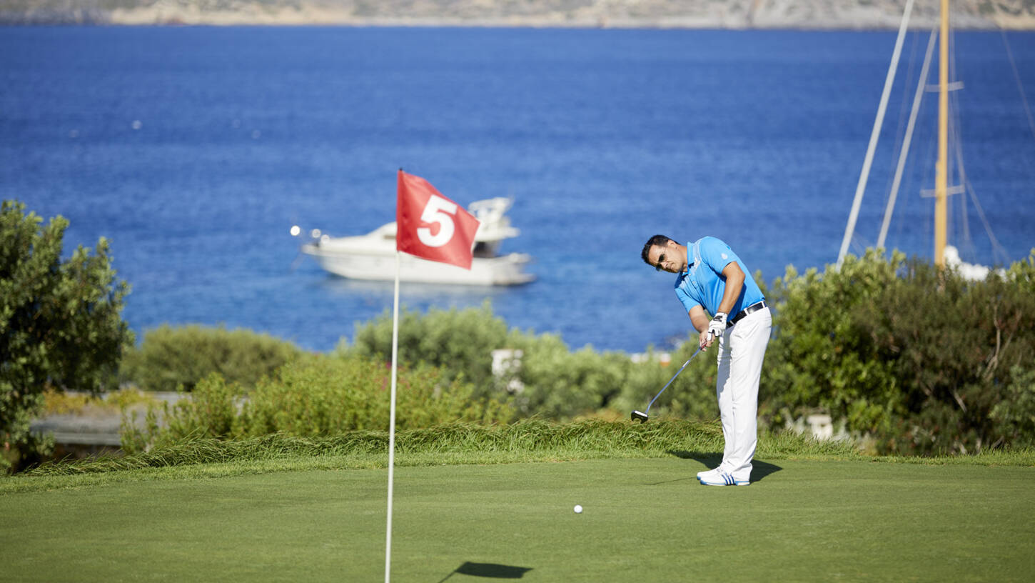 Golfplatz Porto Elounda Golf Club 3896