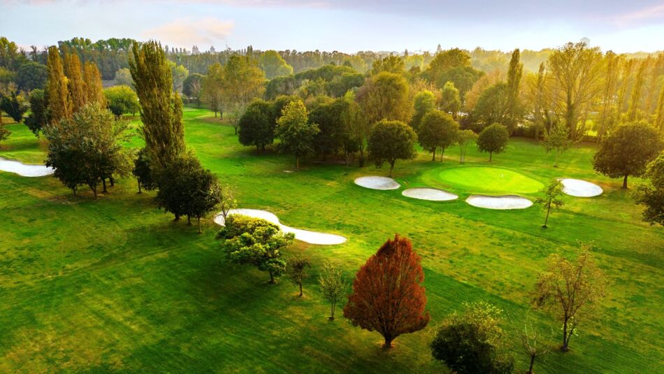 Golfplatzansicht
