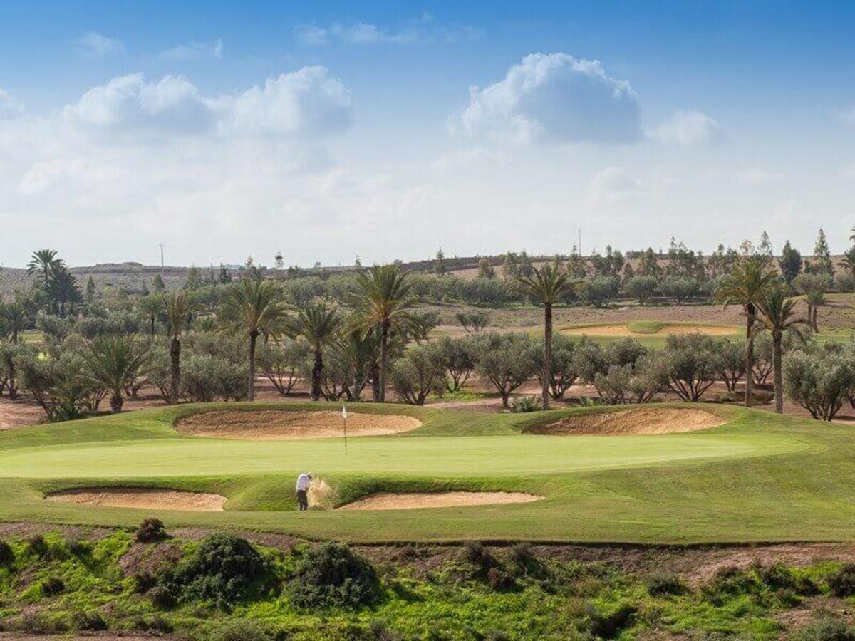 Golfplatz Ansicht