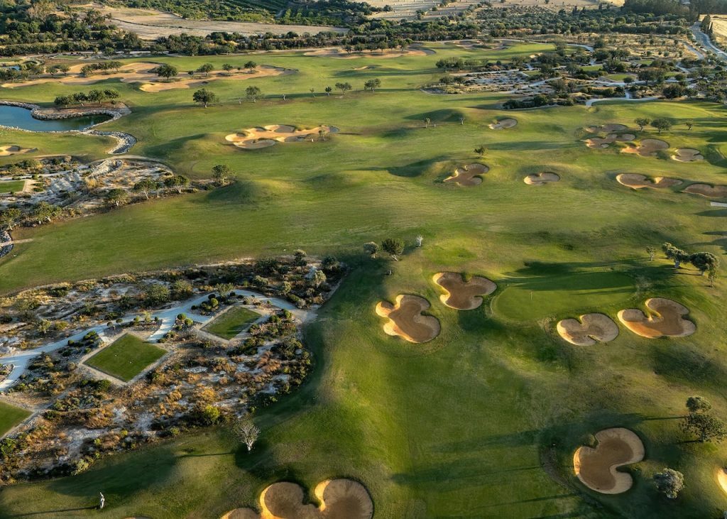 Golfplatzansicht