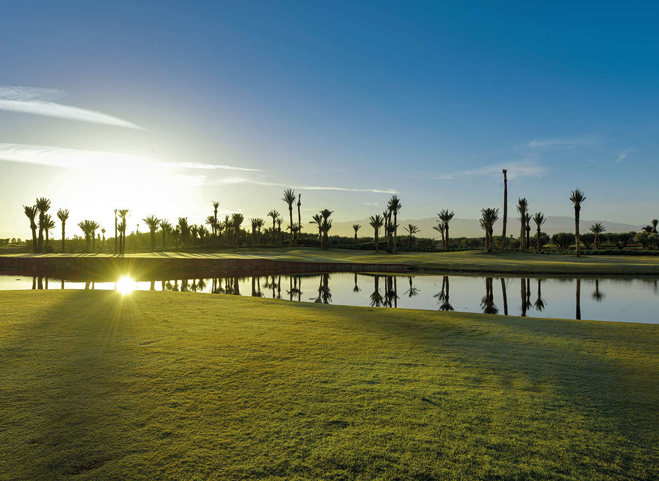 Golfplatz Ansicht