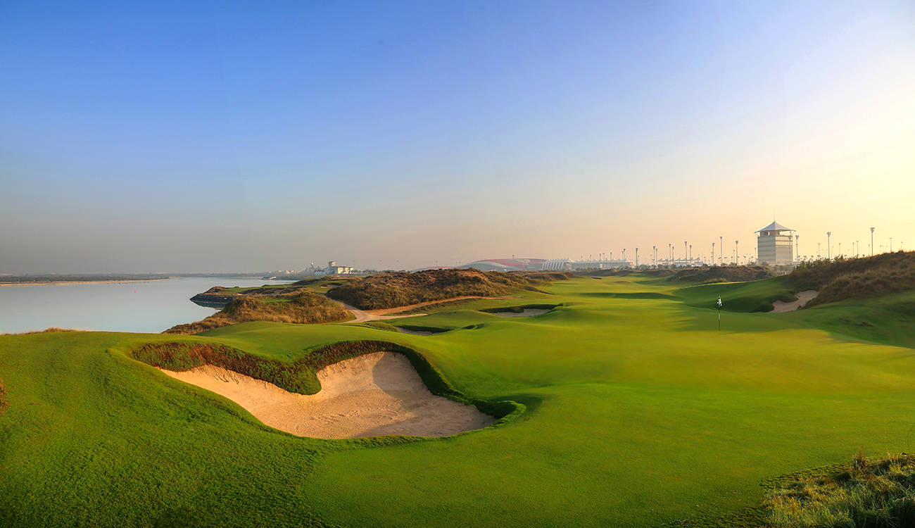 Golfplatz Yas Links 2218