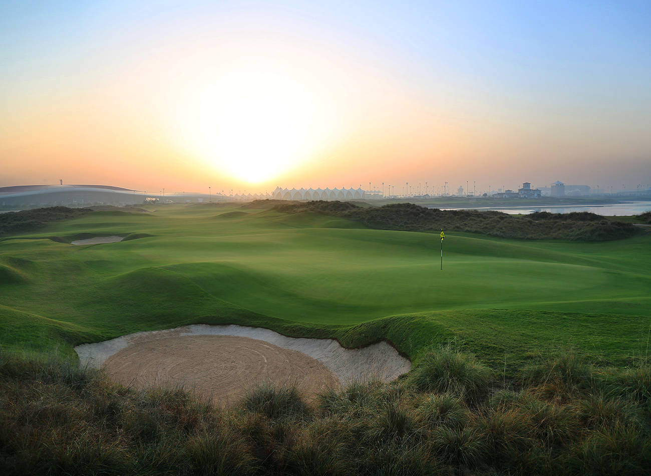 Golfplatz Yas Links 2214