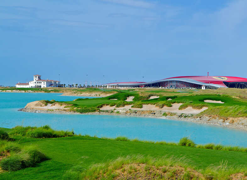 Golfplatz Yas Links 2227