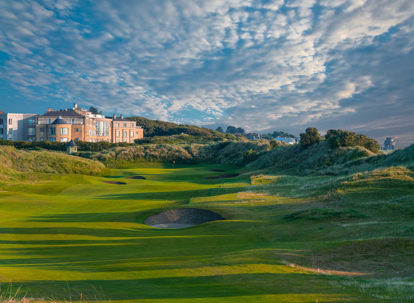 Golfplatz Ansicht