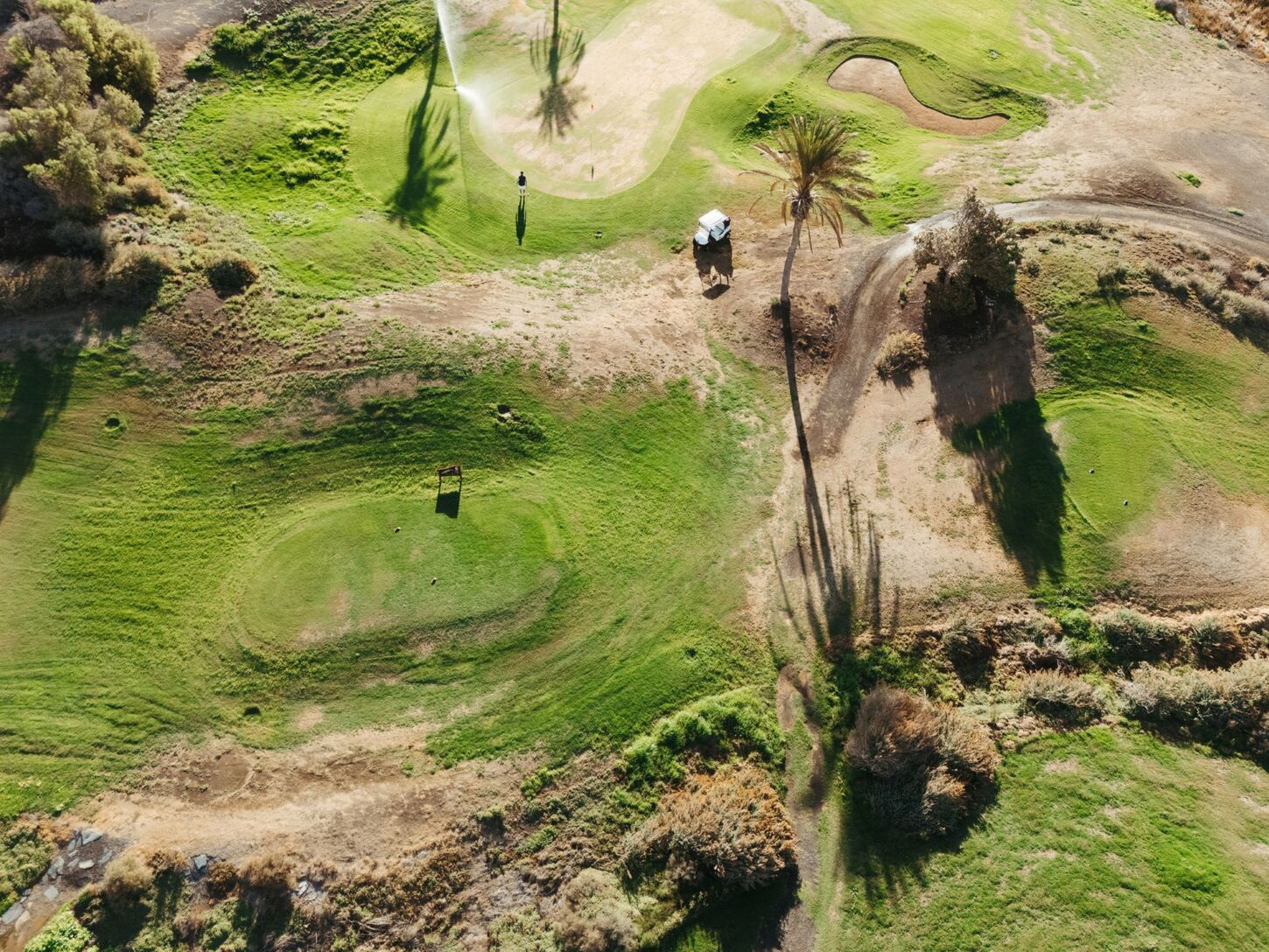 Golfplatzansicht