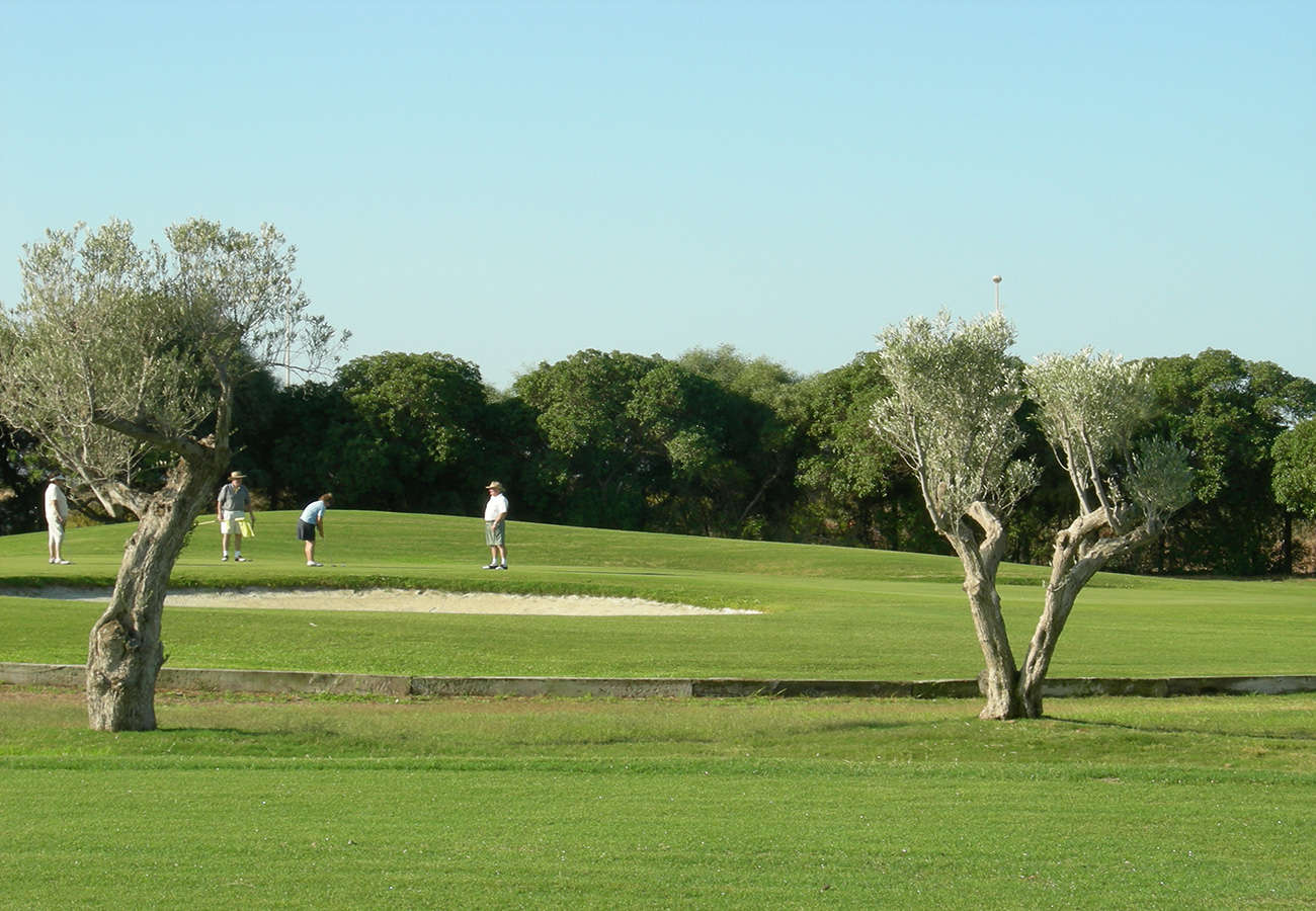 Golfplatzansicht