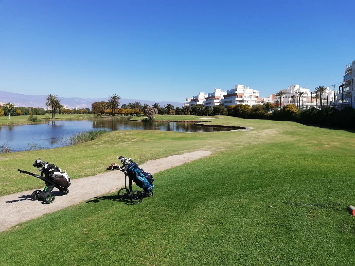 Golfplatzansicht