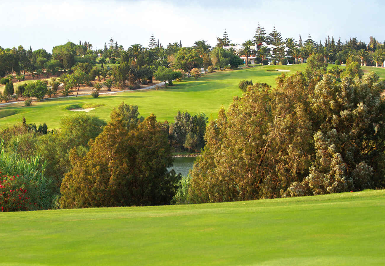 Golfplatzansicht