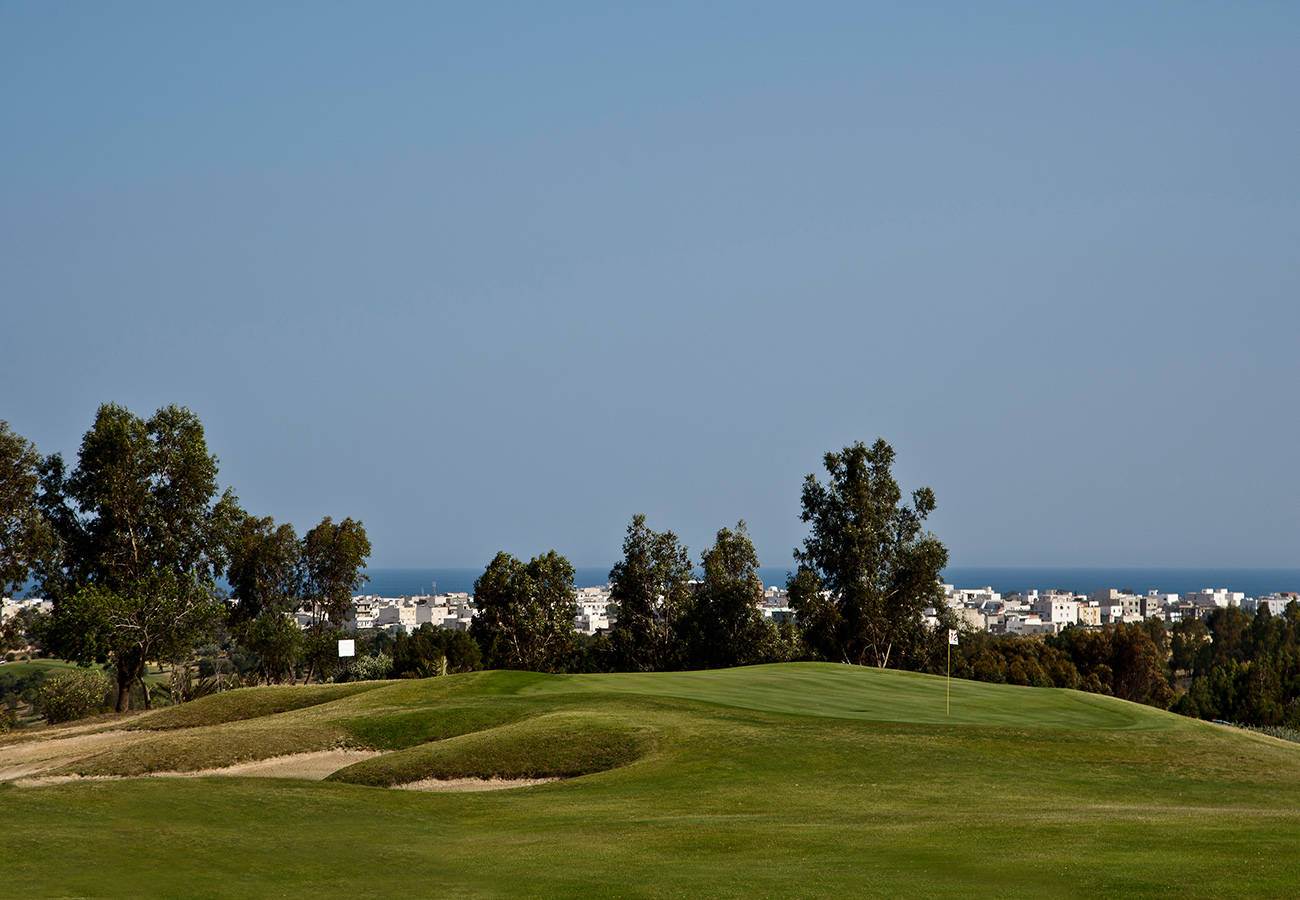 Golfplatzansicht